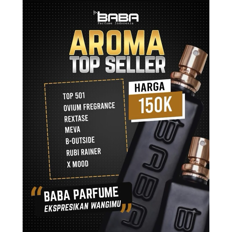 Baba parfum Aroma top seller varian Meva