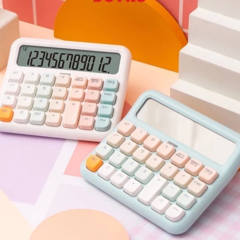 

berkualitas Kalkulator Rainbow JOYKO CC63ACO Calculator Pastel 12 Dit Tombol Fancy Korea