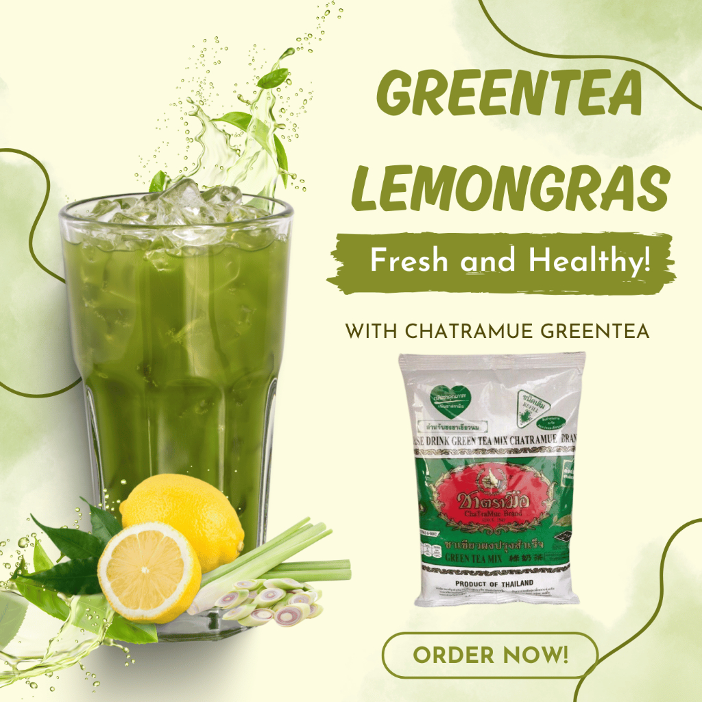 

CHATRAMUE GREENTEA THAILAND 200 Gr | CHATRAMUE BRAND | HALAL