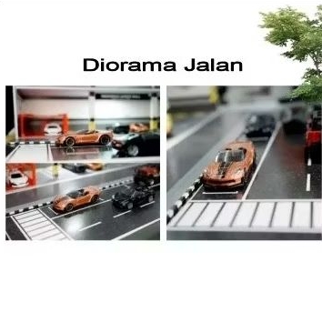 Jalan Hotwheels , Diorama Jalan