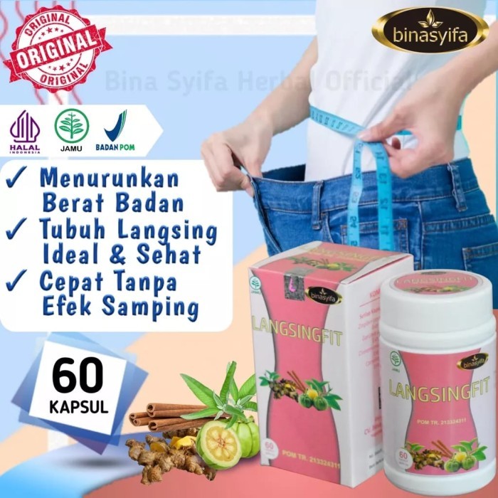 Obat Diet Herbal Ampuh Pelangsing Badan Peluntur Lemak Dan Pengecil Perut Buncit BPOM HALAL MUI