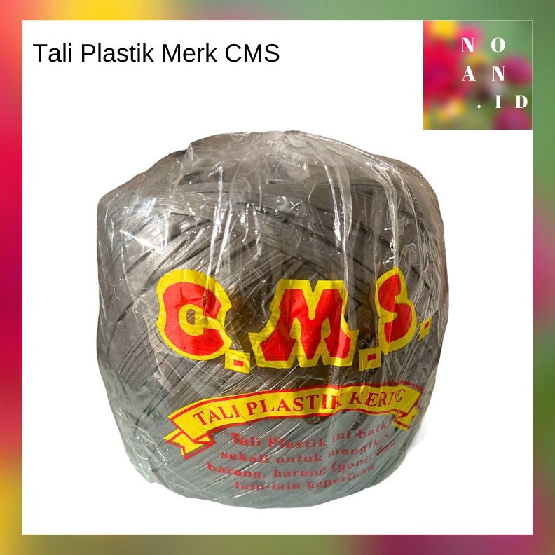 

Diskon Spesial Tali rafia hitam tali plastik roll merk CMS