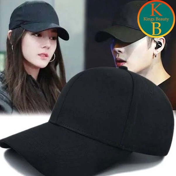 Grosir Unik Topi Baseball Polos Unisex Korea  Baseball Hat  Topi Polos Keren