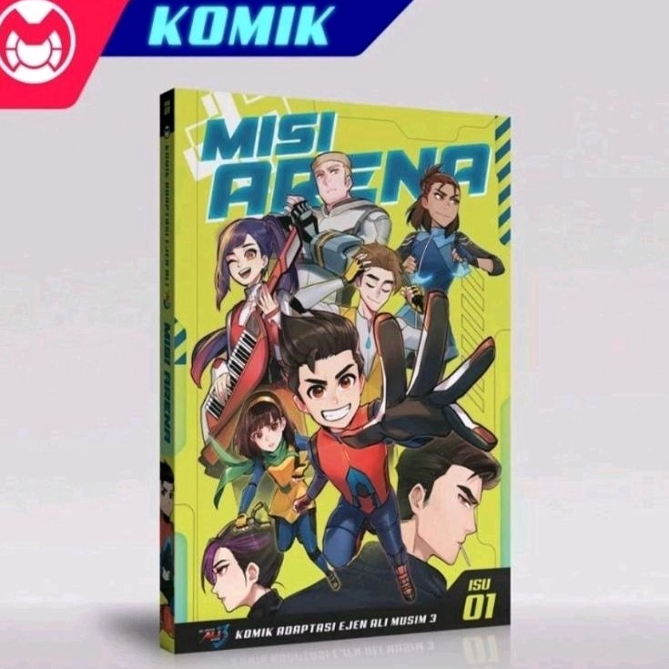 Super Jualan  Komik Ejen Ali Musim 3  Isu 1 MISI ARENA