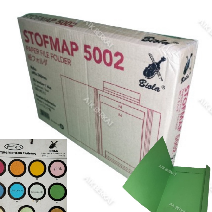 

Pilihan Map folder Kes stopmap buffalo Biola 2