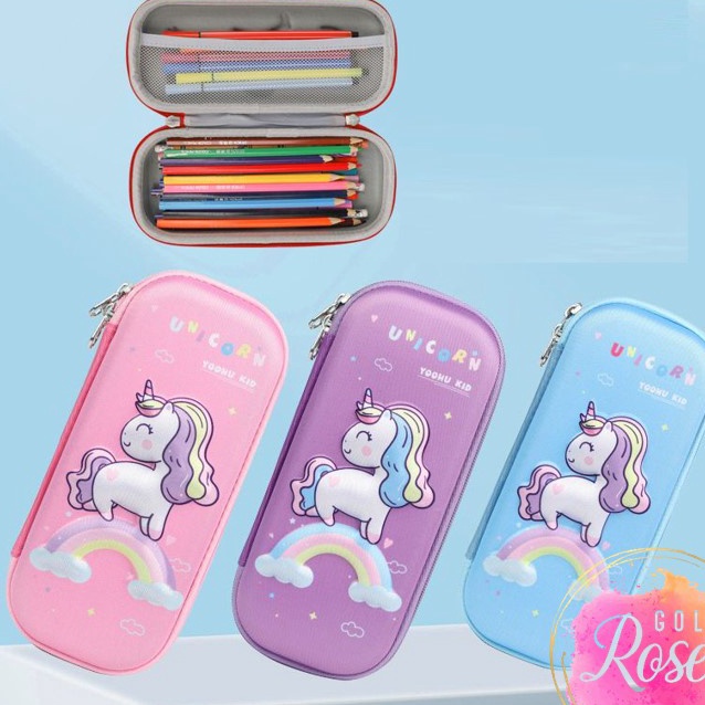 

FG2 S5626 Tempat Pensil Anak Sekolah 3D Bahan EVA Anti Air Kotak Pensil Kotak Alat Tulis Tempat Pensil 3D Model