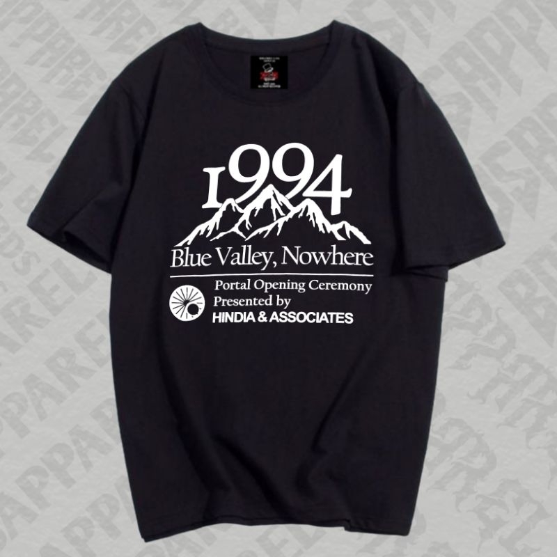 BDSAPPAREL T-SHIRT BAND BLUE VALLEY NOWHERE