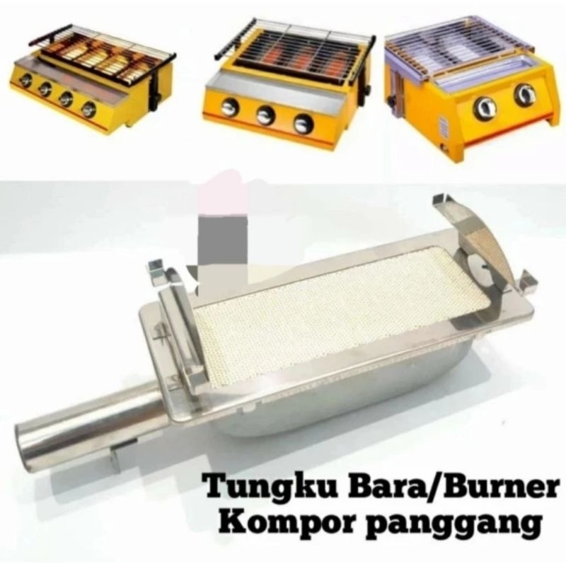 Tungku/bara panggangan sosis/barbequ Getra