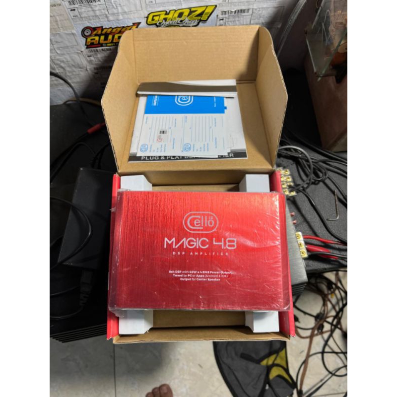 dsp cello magic 4.8 amp new