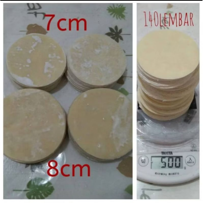 

Kulit dimsum d7 original/putih