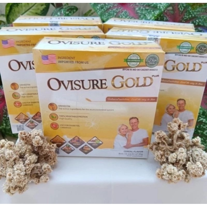 

OVISURE GOLD MILK SUSU OBAT TULANG DAN SENDI YG SEHAT 100% import USA