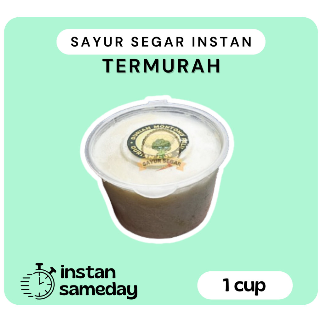 

Durian Cup/Duren Montong Cup Kemasan 90gram