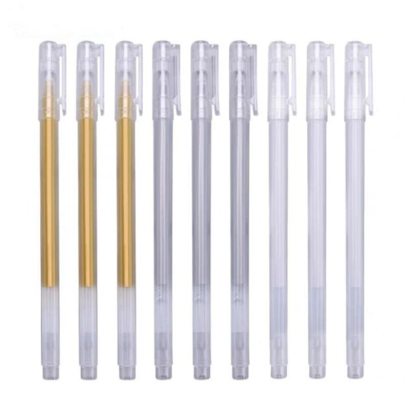 

Bolpen Glitter Metalik 0.9mm Pulpen Warna Warni Pen Tinta Metallic Ink