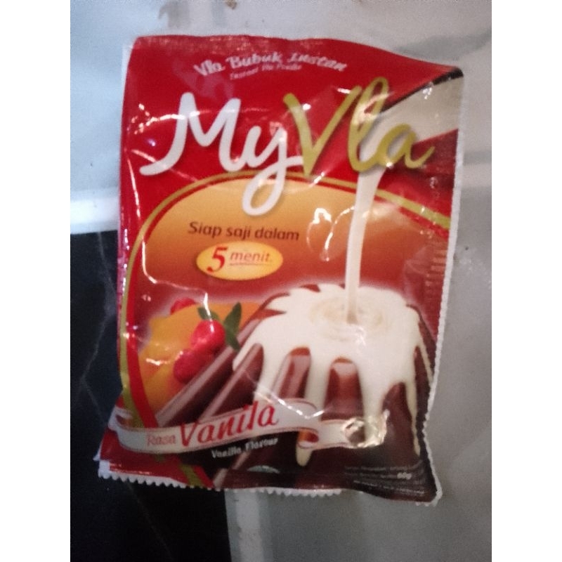 

Fla puding instan tinggal di seduh