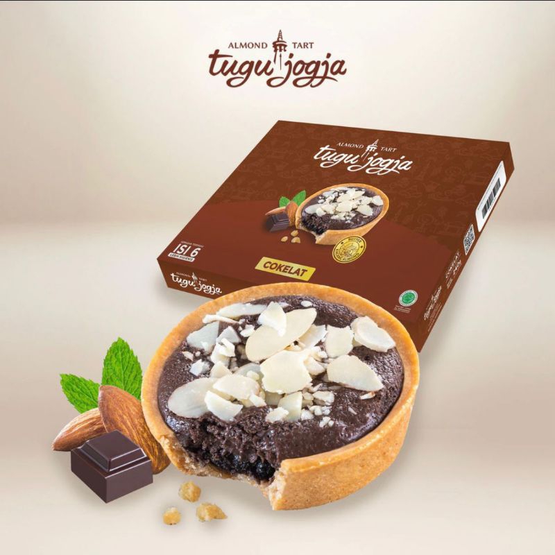 

Almond Tart isi 6 Pcs COKLAT