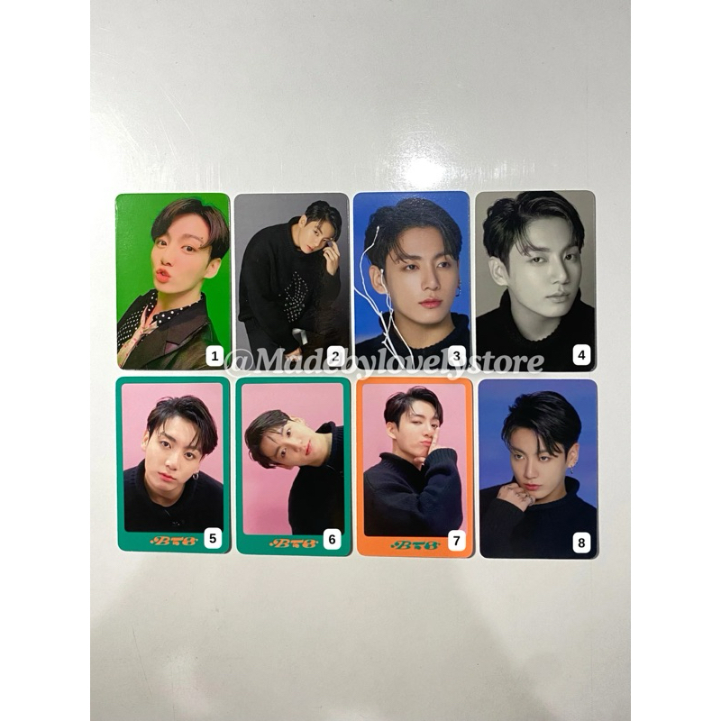 PHOTOCARD OFFICIAL JUNGKOOK DICON