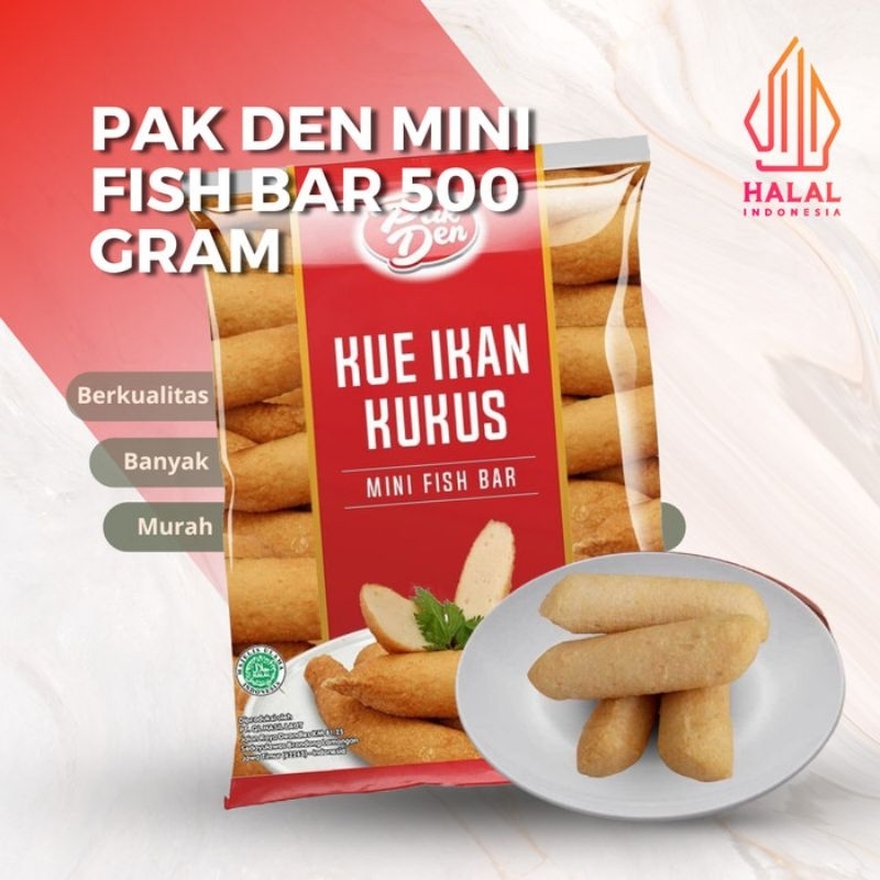 

Pakden Mini Fish Bar 500gr