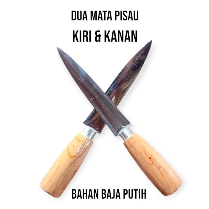 Pisau Serbaguna Bahan Baja Putih Anti Karat