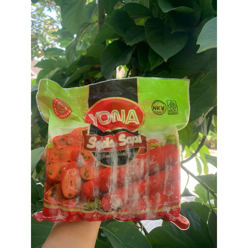 

Yona sosis sapi merah 450g