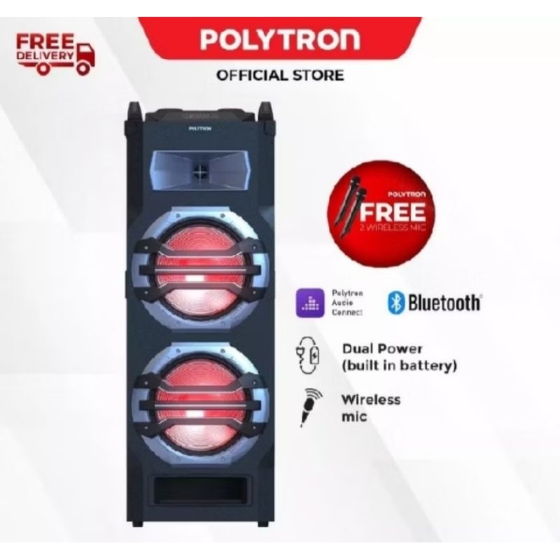 Speaker Bluetooth Portabel POLYTRON PTS-12K15