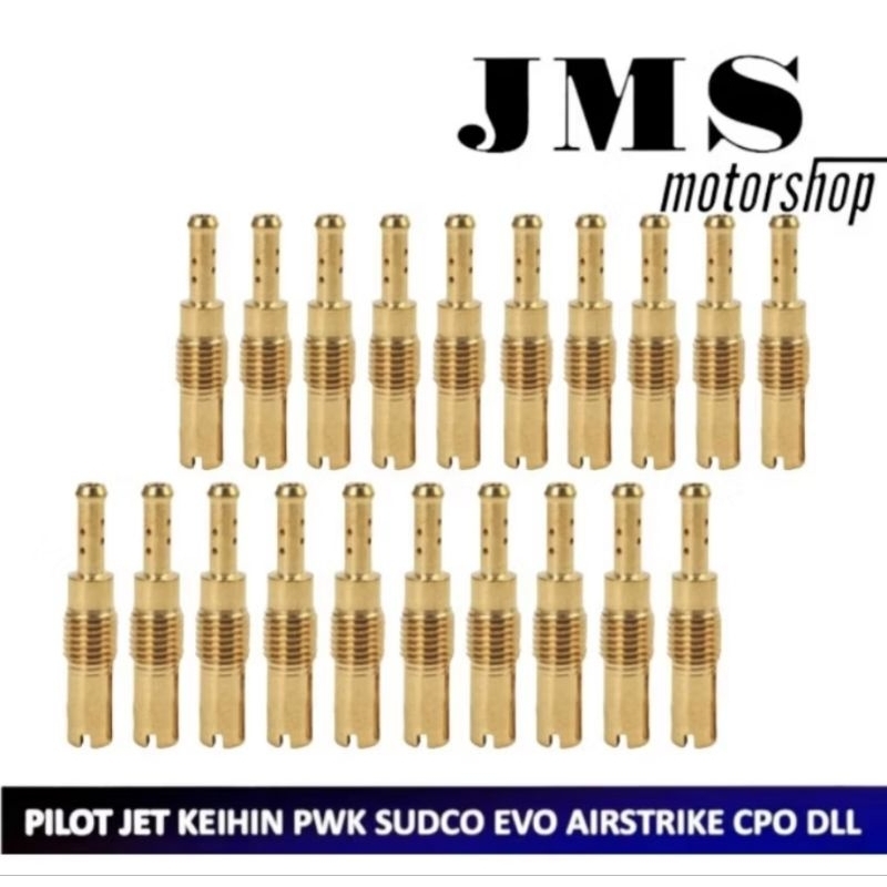 SPUYER PILOT JET PWK PE PWL MIO KLX D-TRACKER NINJA TIGER MEGPRO NSR SIZE 20 SAMPAI 60 HARGA PERBIJI
