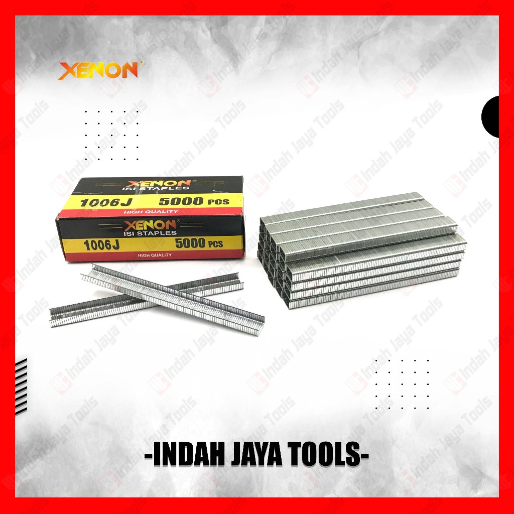 

XENON Isi Staples 1006J - Refill Air Nailer Gun Paku Tembak Bit Finish Nail 1006 J