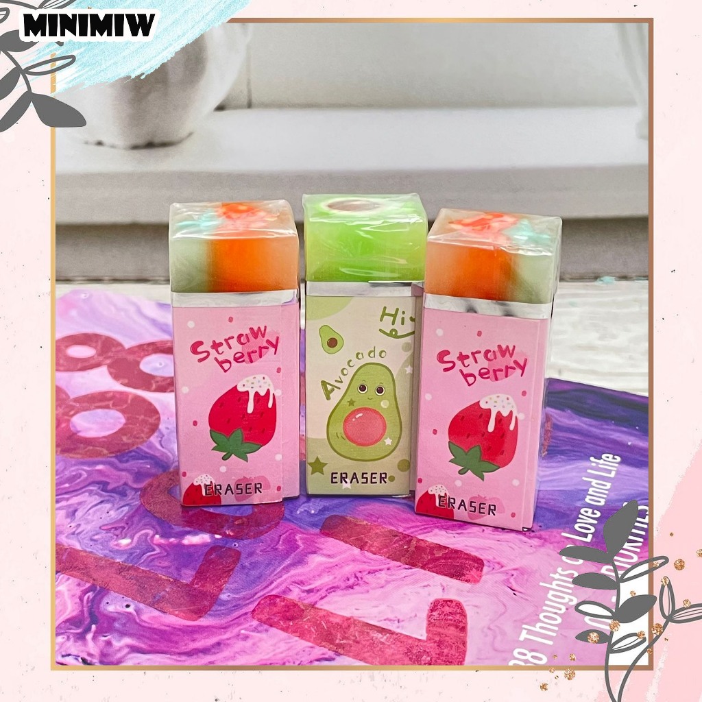

PENGHAPUS KOTAK MOTIF BUAH ER-1501 ERASER HAPUSAN KARET SETIP STIP LUCU ANAK ALAT TULIS KANTOR SEKOLAH MURAH TERMURAH COD