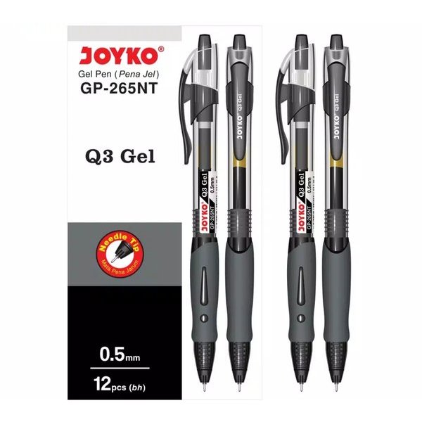 

Gel Pen Pulpen Pena Joyko GP-265NT Q3 Gel 0.5 mm CV4
