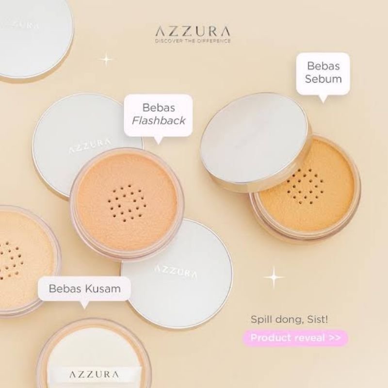 Azura Loose Powder / Bedak Tabur