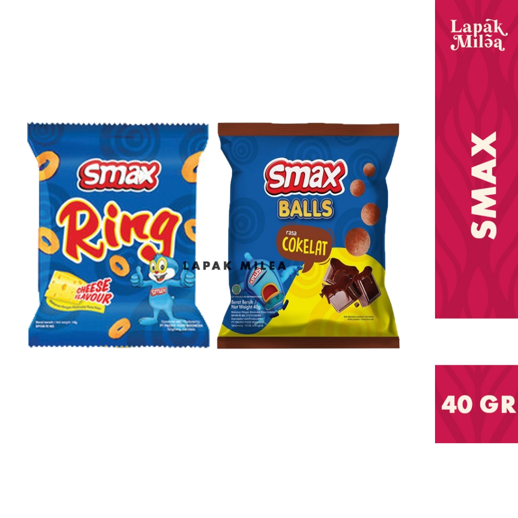 

Snack Mamee - Smax Ring Smax Ball Potato Renteng Kemasan Besar