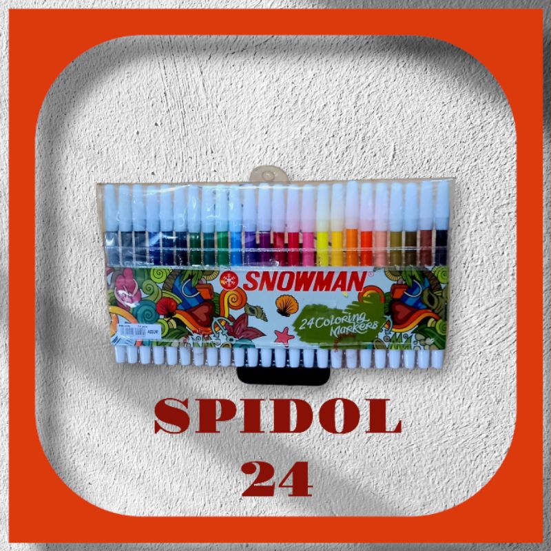 

SPIDOL WARNA (SNOWMAN 24 )PW-24A