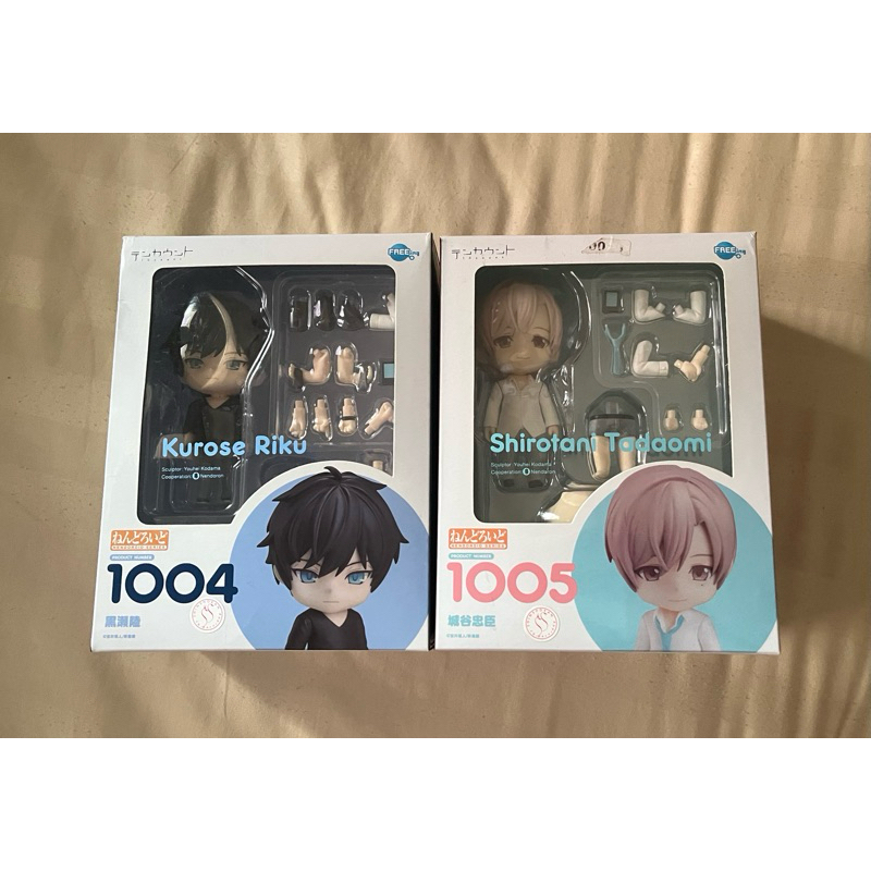 NENDOROID (BIB) TEN COUNT / KUROSE RIKU / SHIROTANI TADAOMI / MANGA / ANIME / OFFICIAL / YAOI / BL