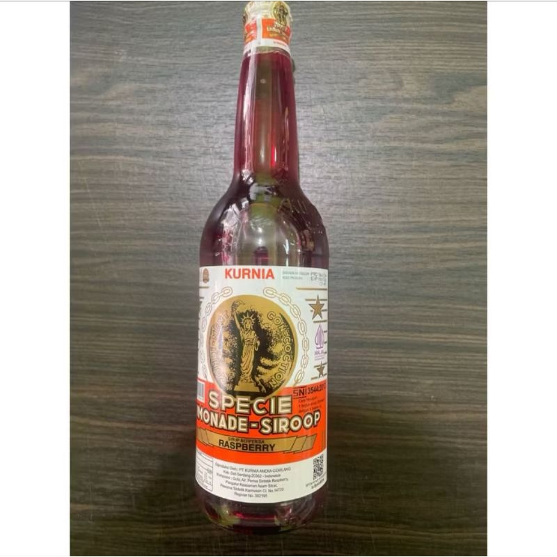 

sirup kurnia | sirup rasa raspberry kemasan botol 600ml