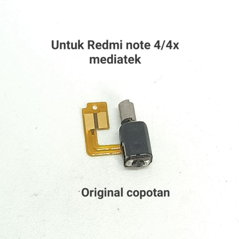 Fleksibel flexible Getar Xiaomi Redmi note 4 mediatek / Note 4x mediatek Original Copotan