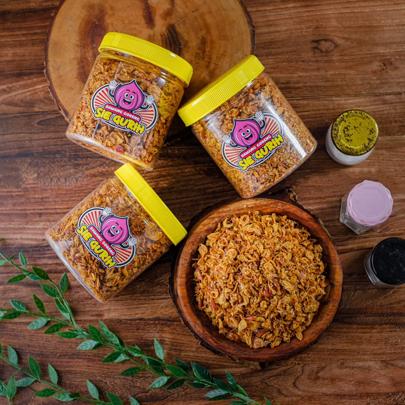 

Bawang Goreng Premim Paket Hemat 3 Toples 200gr