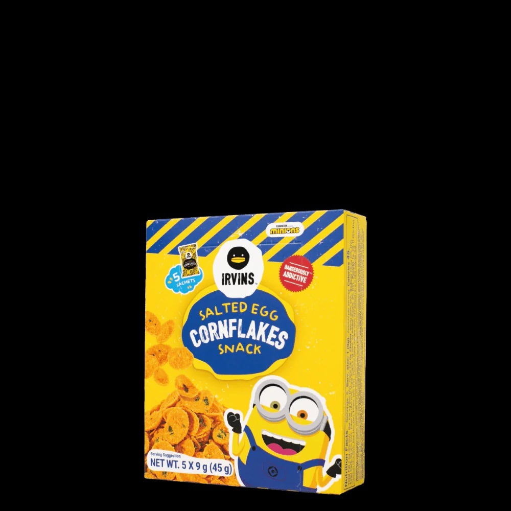 

IRVINS x MINIONS Salted Egg Cornflakes Snack