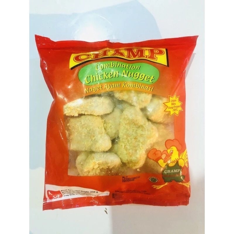 

Champ Chicken Nugget / Naget ayam champ 250g 500g