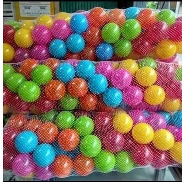 Bola Mandi Bola Isi 100 / Bola Mainan Plastik
