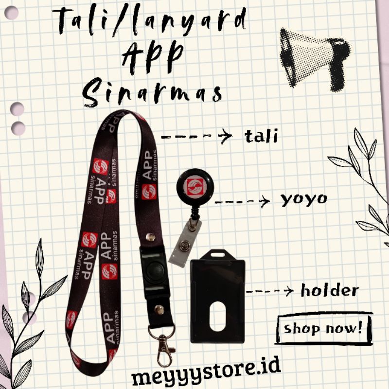 

Tali / Lanyard APP Sinarmas Termurahhh!! Ready Stok!!!