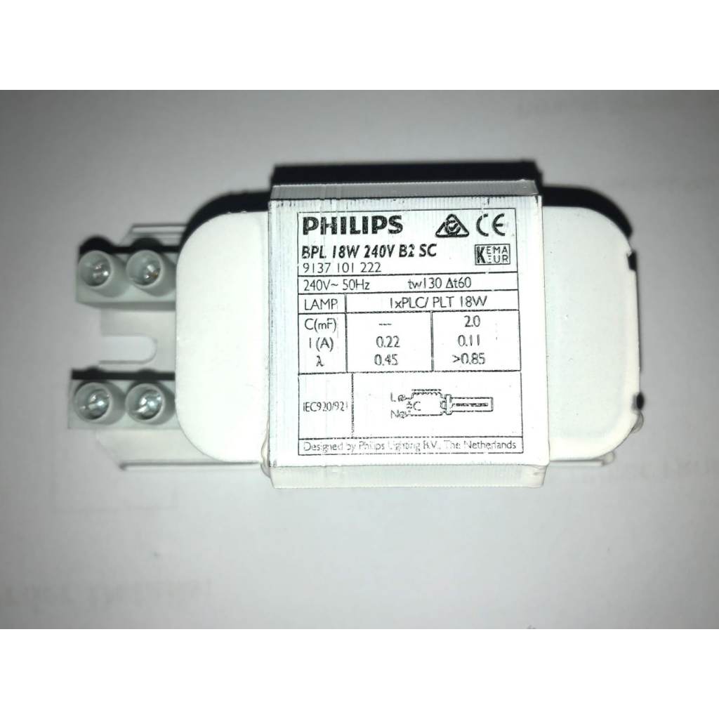 PHILIPS Ballast Driver BPL Lampu PLC 9W 13W 18W Original Murah PHILLIPS