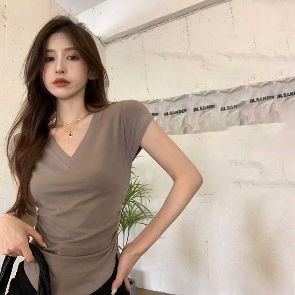 Kaos Wanita V Top V Wanita