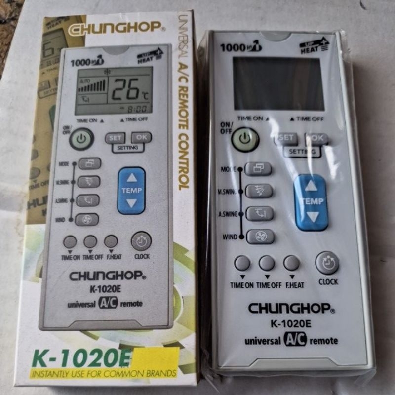Remot Ac 1020 chunghop multi