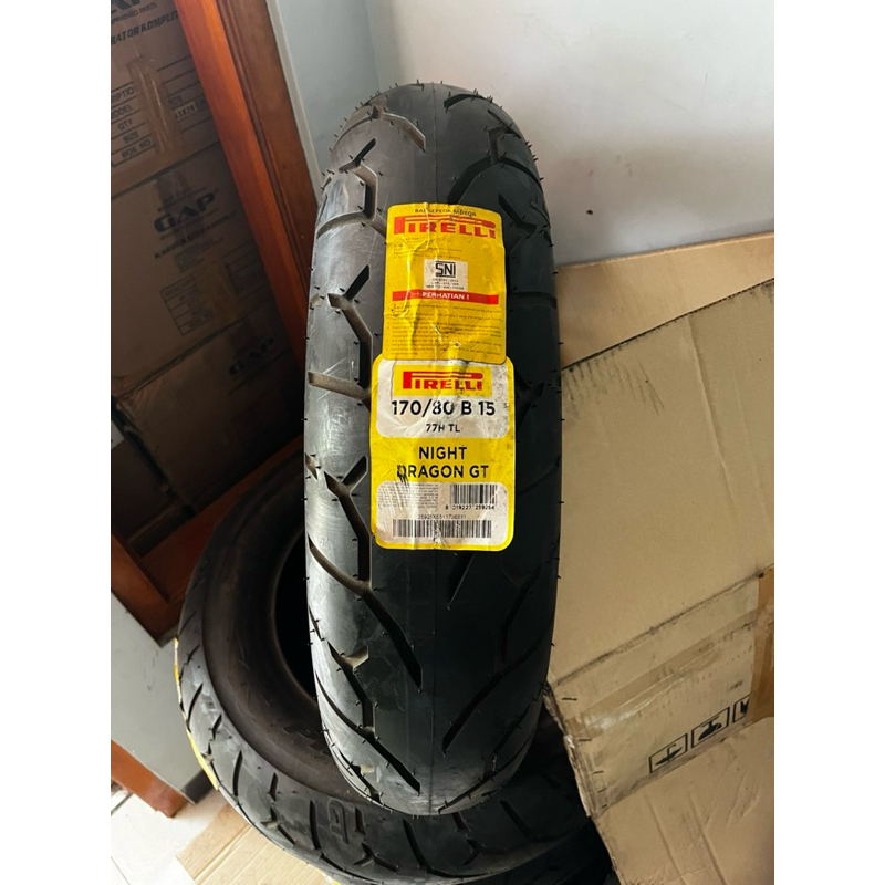 Promo Nos Pirelli Ban pirelli 170/80-15 Night dragon 170 80 R15 Tubelles