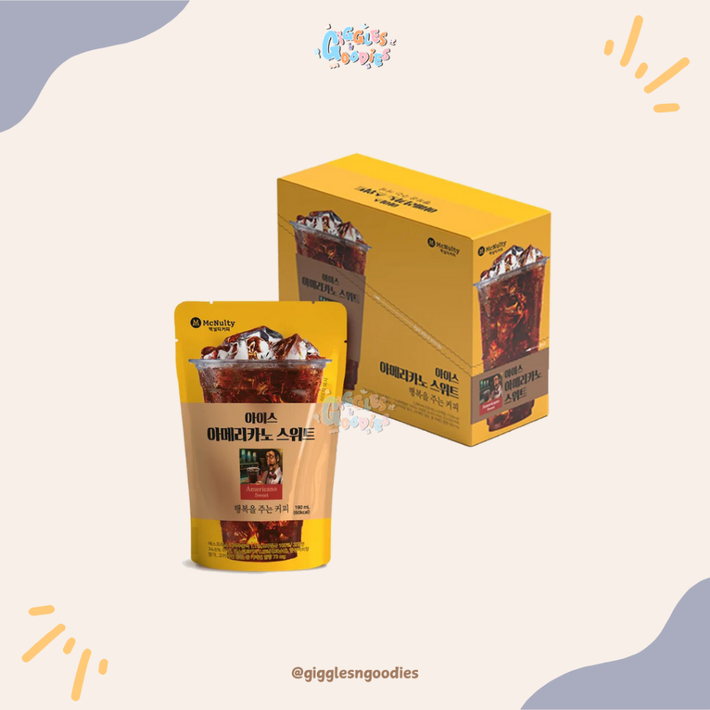 

MCNULTY ICE COFFEE AMERICANO SWEET