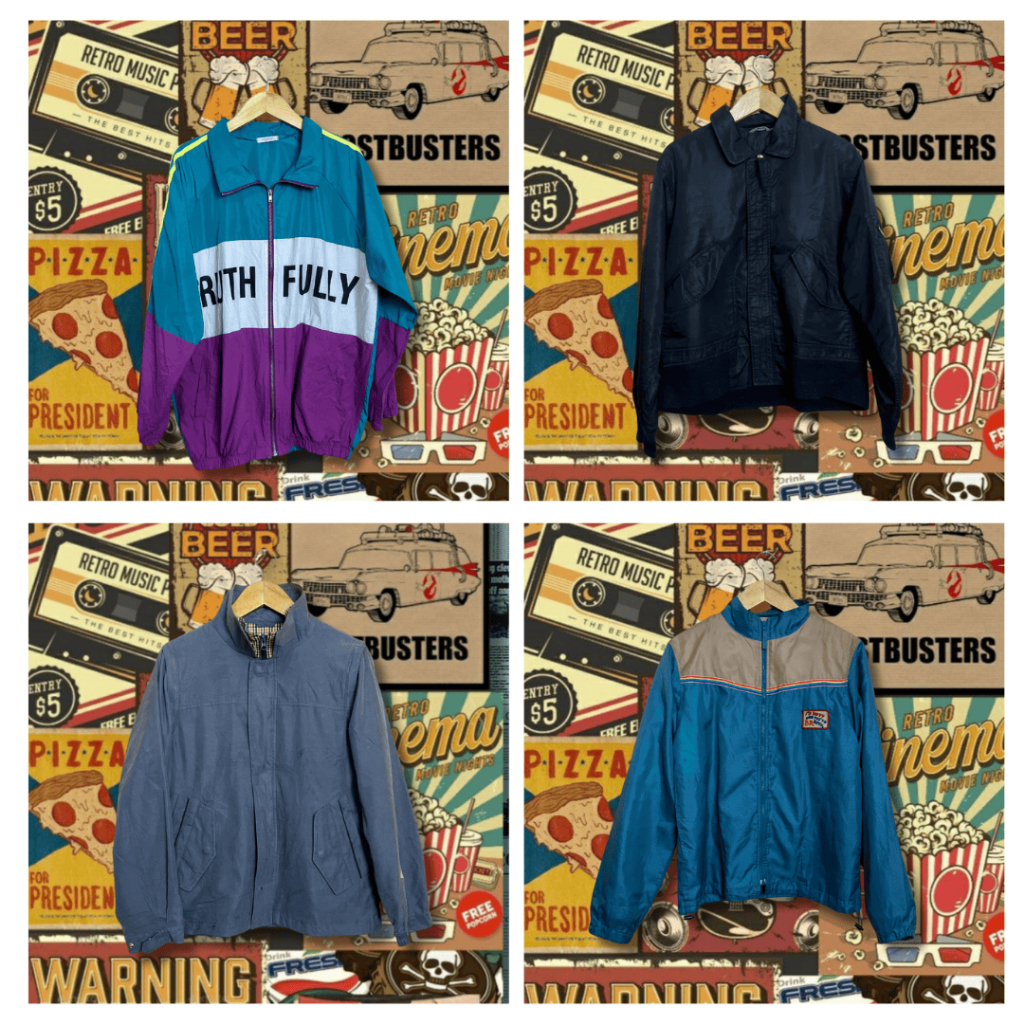 Jaket Colorblock | Jaket Vintage Casual