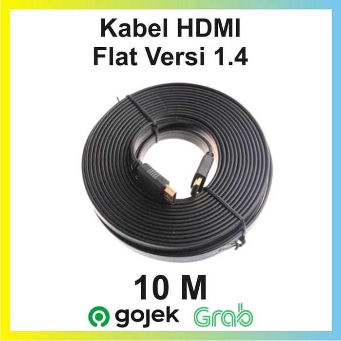 Kabel HDMI Flat 1.5M / Cable HDMI 1.5 M / HDMI Gepeng 1.5 Meter 1.5meter