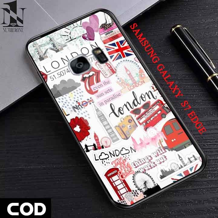 Case Samsung Galaxy S7 Edge [Travel] Aneka casing, case, kondom hp, custom case, case aesthetic case