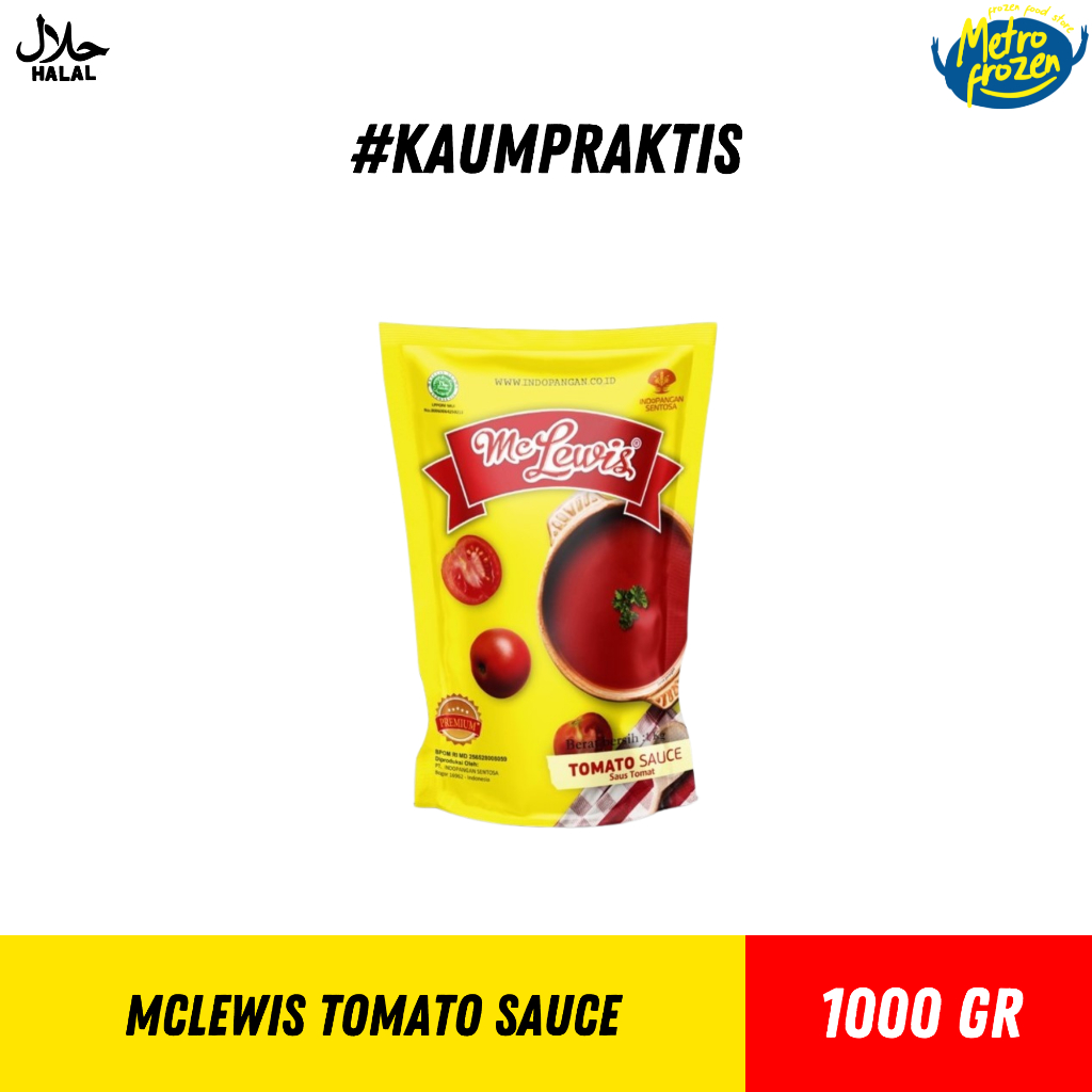 

McLewis Tomato sauce 1kg