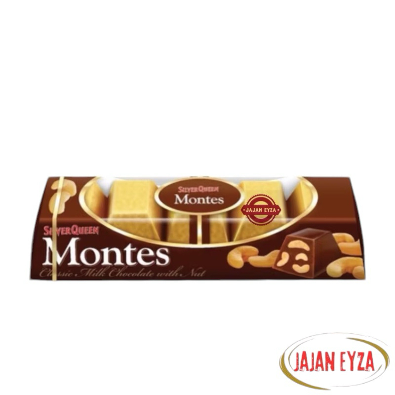 

silverqueen montes /classic milk chocolate with milk / coklat susu / coklat kacang