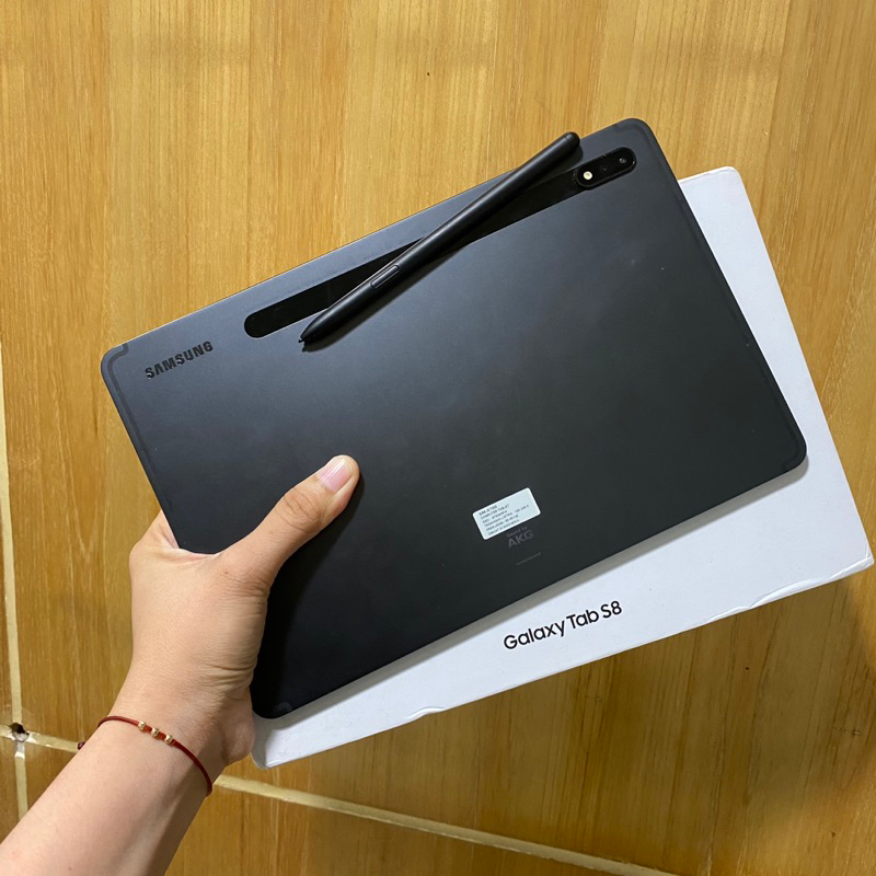 Samsung Tab S8 8/128gb second bekas pakai normal fullset ori